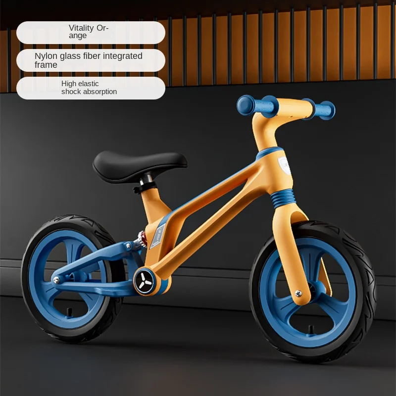 Look Bicicletta Può Bici Da Passeggio Leggera Per Bambini 2-8 Anni-Bicicletta Da Allenamento Con Ruote Da 14 Pollici