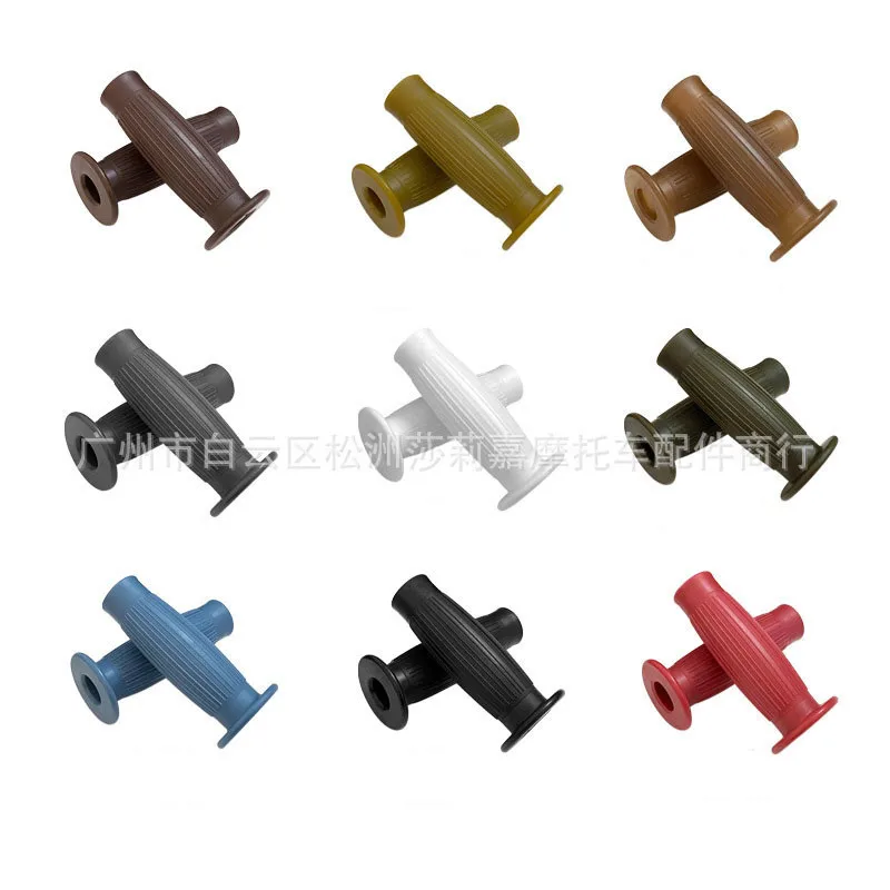 Cafe Racer Moto Grip 22/24Mm 25/28Mm Retro Vintage Antiscivolo Moto Manubrio Manopole Moto Per Honda Suzuki Yamaha Parts