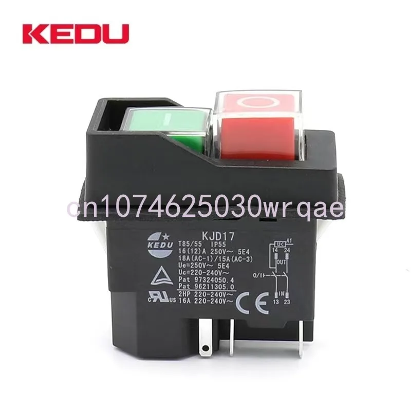 Interruttori Elettromagnetici Kedu Kjd17 Interruttore A Pulsante Per Attrezzi Da Giardino 4Pin 5Pin