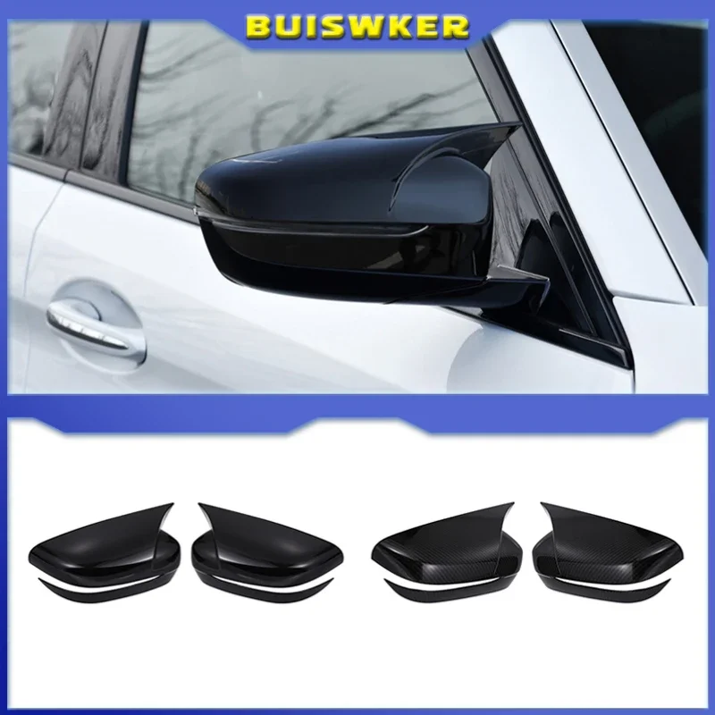 1 Paio Per Bmw Serie 3 Serie 5 G20 G30 17-21 Copertura Specchietto Retrovisore Laterale Copertura Trim Copertura Specchietto Retrovisore Auto Stile Ab