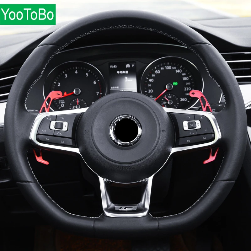 Paddles Al Volante Per Il Vw Tiguan Mk2 R Linea/Golf Gti Mk7/Golf R Mk7/Golf Gtd Mk7/Golf Gte/Passat B8 R Linea