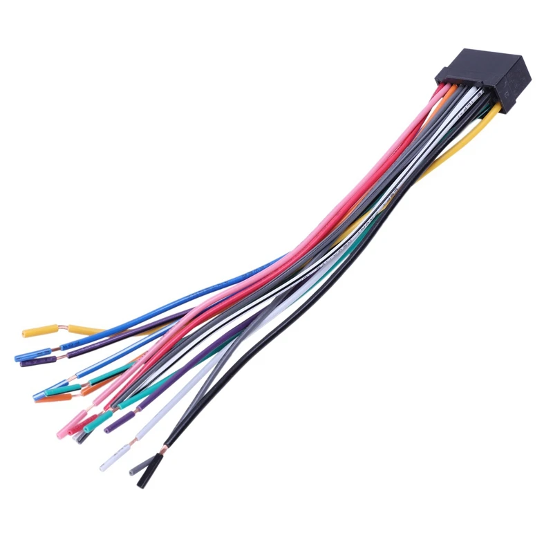 2X Car Cd Radio Audio Stereo Standard Harness Connector Wire Adapter Plug Cable For Alpine 9887