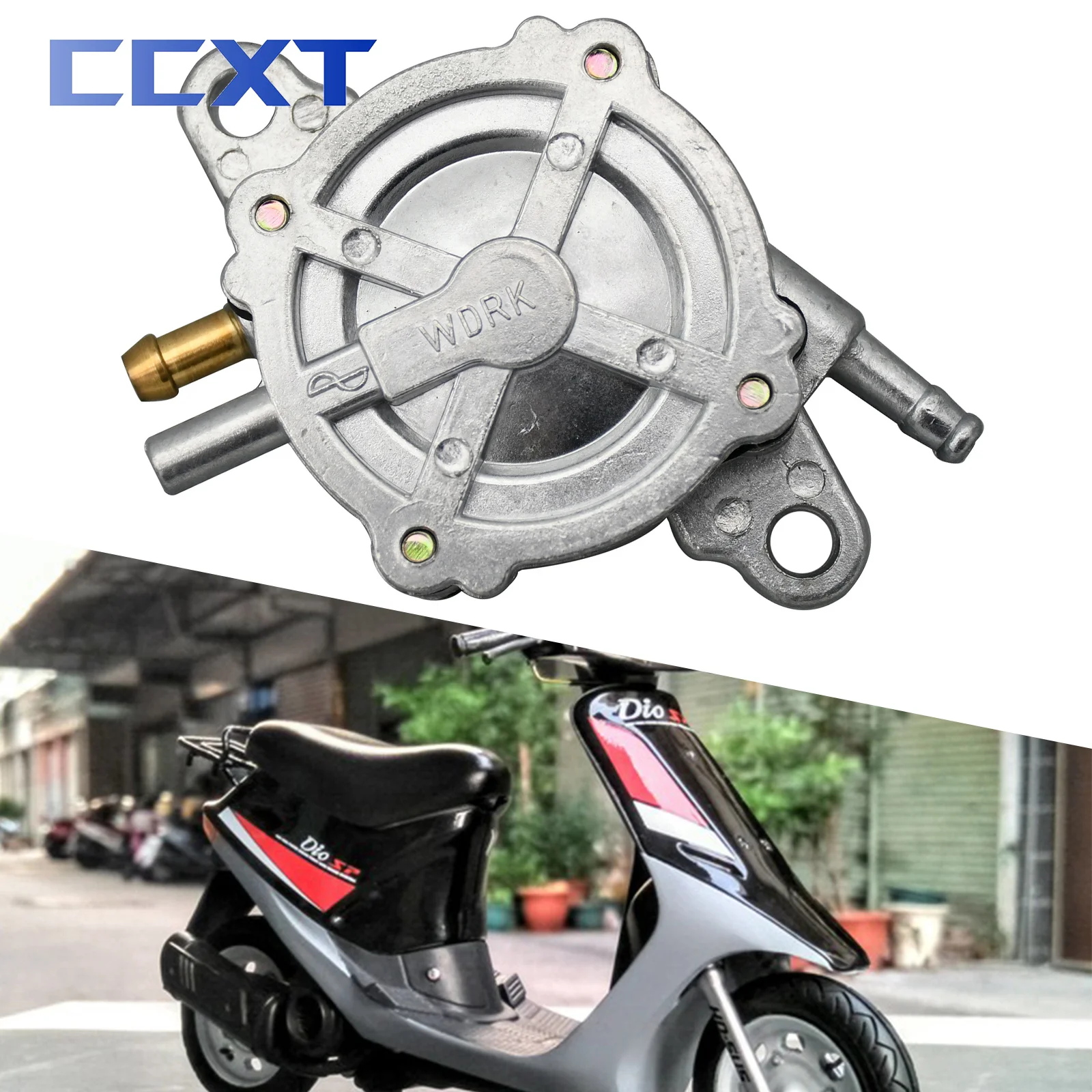 Scooter Moto Uscita Vuoto Gruppo Pompa Carburante Per Gy6 50Cc 125Cc 150Cc Atv Go Kart Per Honda Bali 50 Dio Glimo Tact Lead