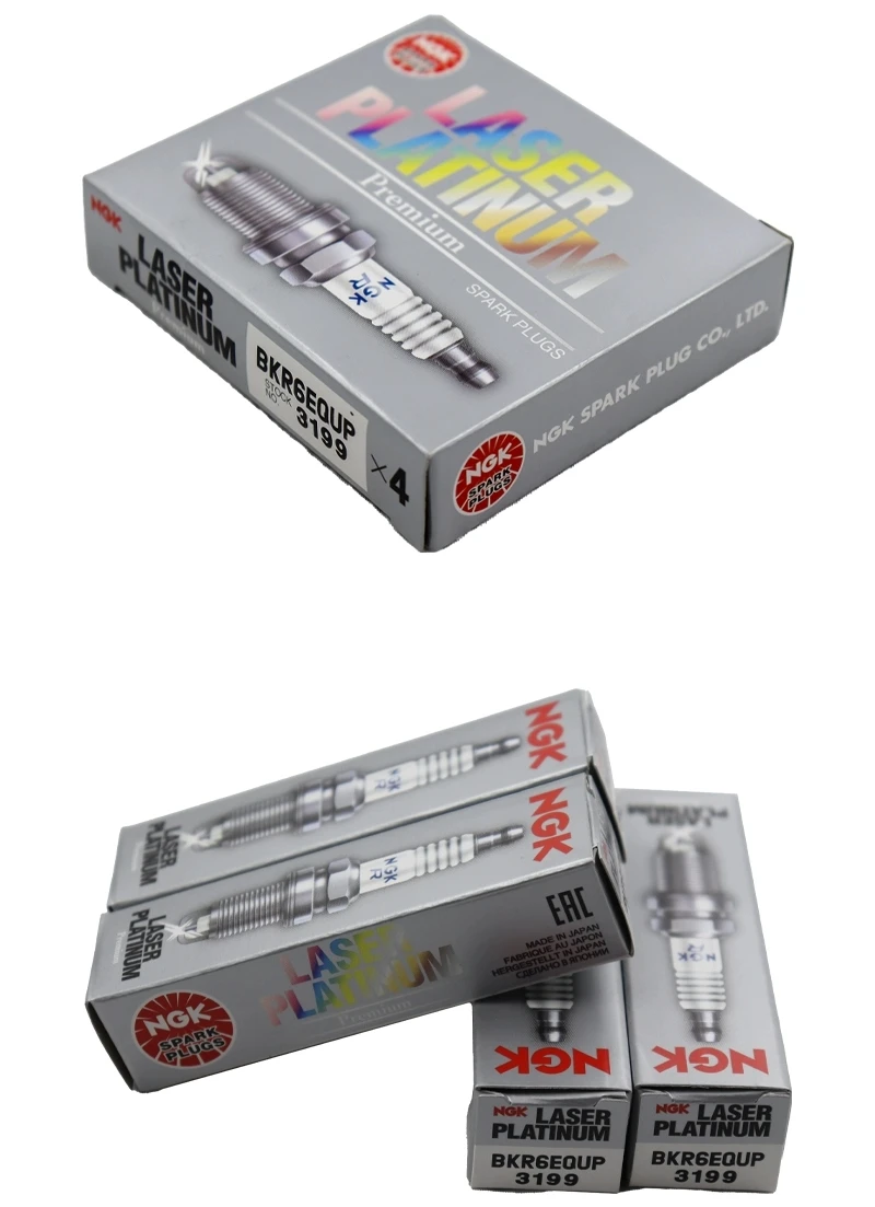 4-6 Pz Originale Ngk Bkr6Equp 3199 Nuovissimo Laser Platino Candela Per Phantom 6.7L A8 Mini Bmw E46 E63 E83E53 Muslimate