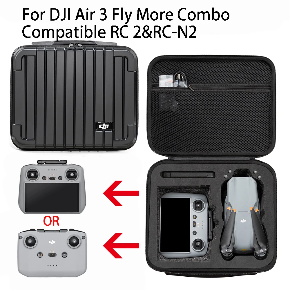 Per Dji Air 3 Fly More Combo Per Dji Air 3 Scatola Portaoggetti Per Accessori Compatibile Rc 2 E Rc-N2
