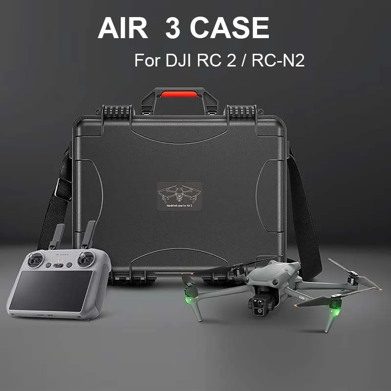 Custodia Rigida Per Accessori Dji Air 3 Custodia Impermeabile Per Dji Air 3 Fly More Combo Con Valigia Portatile Dji Rc 2/Rc-N2