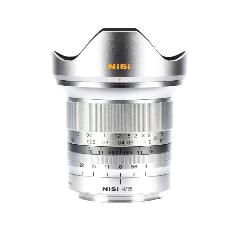 Nisi 15Mm F4 Obiettivo Grandangolare Full Frame Star Burst Mf Lens Per Sony E Fuji X Nikon Z Canon Rf Eos R Panasonic L Mount Fotocamere