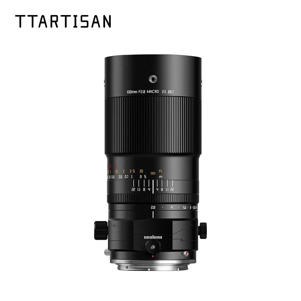 Ttartisan Tilt-Shift 100Mm F2.8 Full Frame 2X Obiettivo Macro Per Sony E Mount Canon Fujifilm Nikon Z Fotocamera Mirrorless