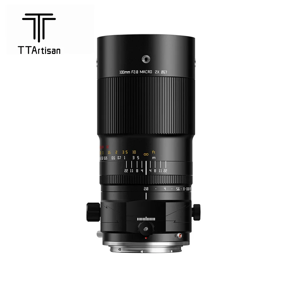Ttartisan Tilt-Shift 100Mm F2.8 Full Frame 2X Obiettivo Macro Per Sony E Mount Canon Fujifilm Nikon Z Fotocamera Mirrorless