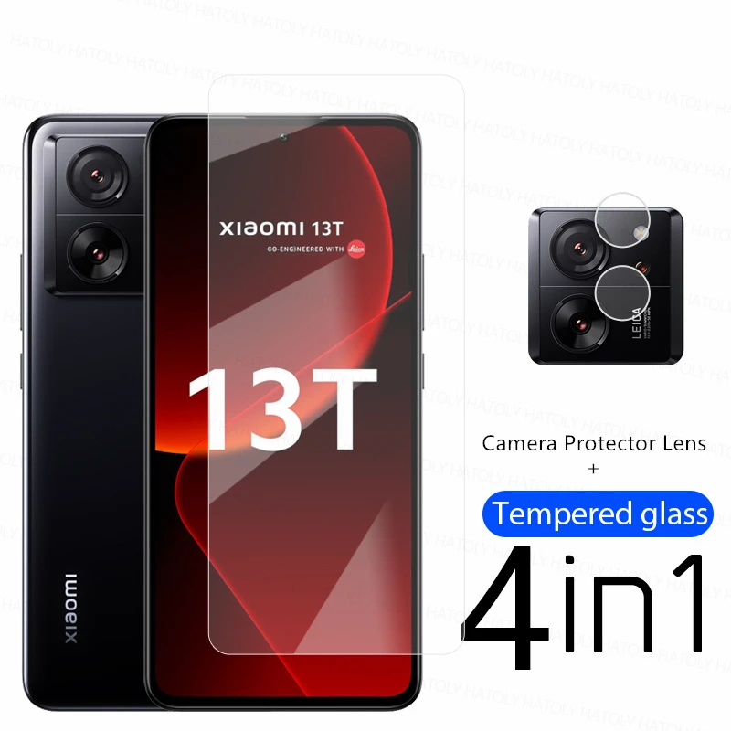 Per Xiaomi 13T 5G Glass Protector Xiaomi 11T 12T 13T Pro 5G Screen Protector Pellicola Protettiva Antigraffio In Vetro Temperato