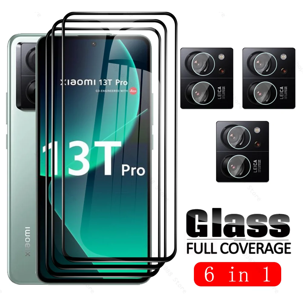 Per Xiaomi 13 T Pro Screen Protector 6 To2 Vetro Temperato Xaomi Xiomi Mi 13 Tpro 13 T Xiaomi13T Mi13T Xiaomi13 Tpro 5G Hd Lens Film