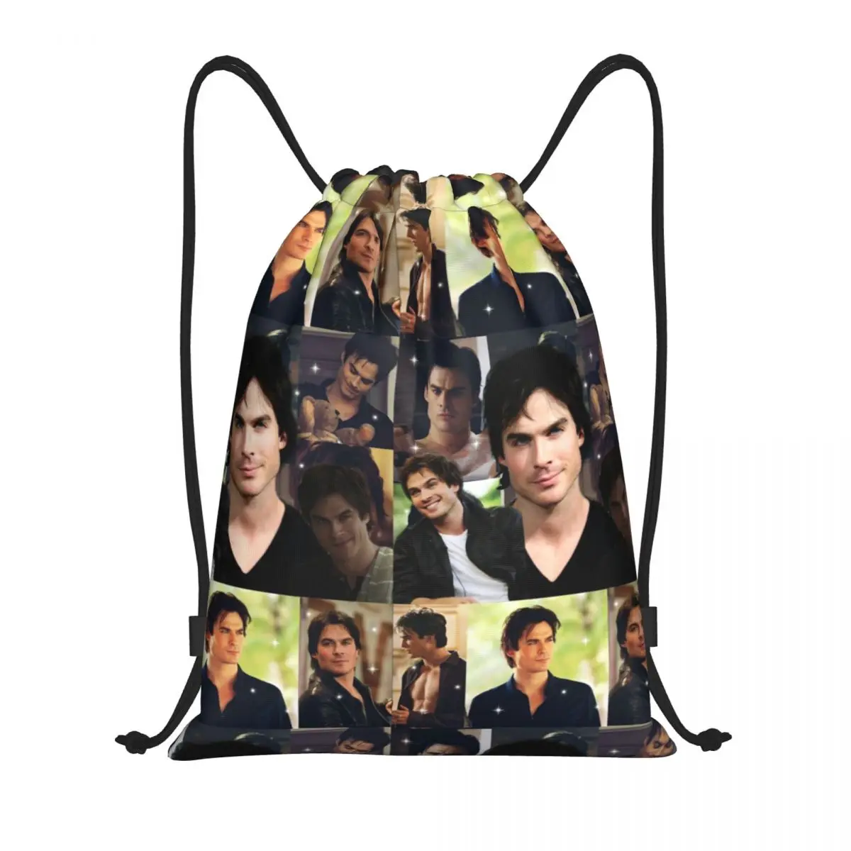 Damomo Salvatore The Vampire Diaries Tv Show Zaino Con Coulisse Borsa Da Palestra Sportiva Per Zaino Da Allenamento Zaino Da Allenamento Per Zaini