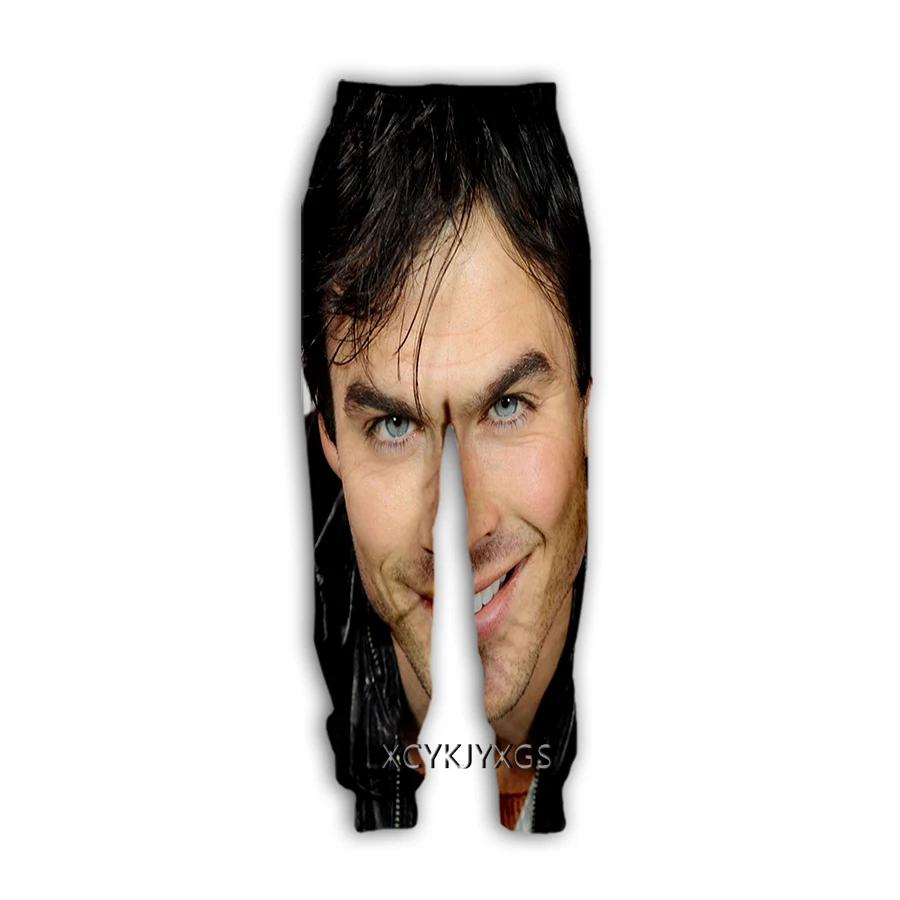 Damomo Salvatore Vampire Diaries Stampa 3D Pantaloni Casual Pantaloni Sportivi Pantaloni Dritti Pantaloni Sportivi Pantaloni Da Jogging Pantaloni Y57