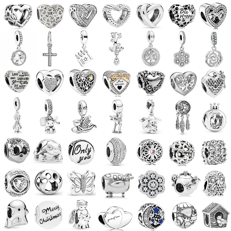 New Fashion Charm Original Dream Catcher Earth Angel Mom Beaded Fit Original Pandora Ladies Bracciale Accessori Per Gioielli Regalo