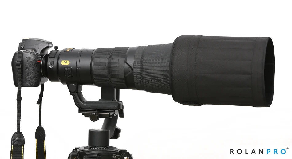 Rolanpro Paraluce Teleobiettivo Lente Pieghevole Hood Per Canon Nikon Sigma Tamron 200Mm F/2, 300Mm F/2.8, 400Mm F/4, 200-400 M F4 (S)