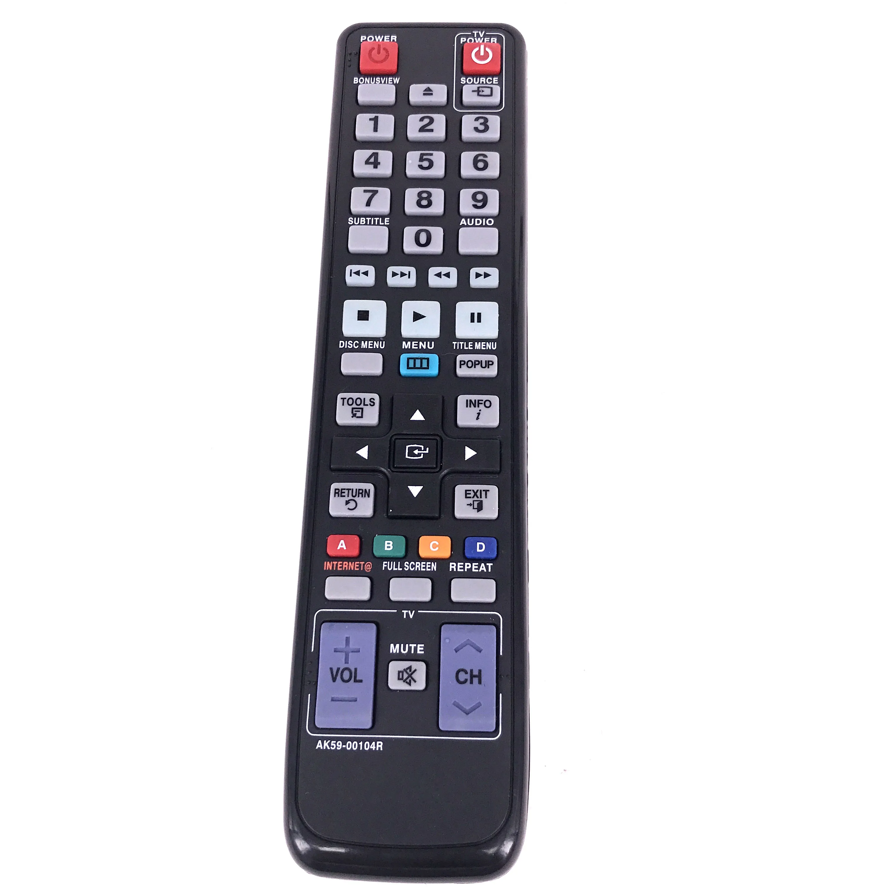 Nuovo Ricambio Per Samsung Adatto Per Lettore Dvd Blu-Ray Telecomando Bd-C5500 Bd-P1600 Bd-C6500 Bd-P1580 Bd-C6900 Fernbedienung