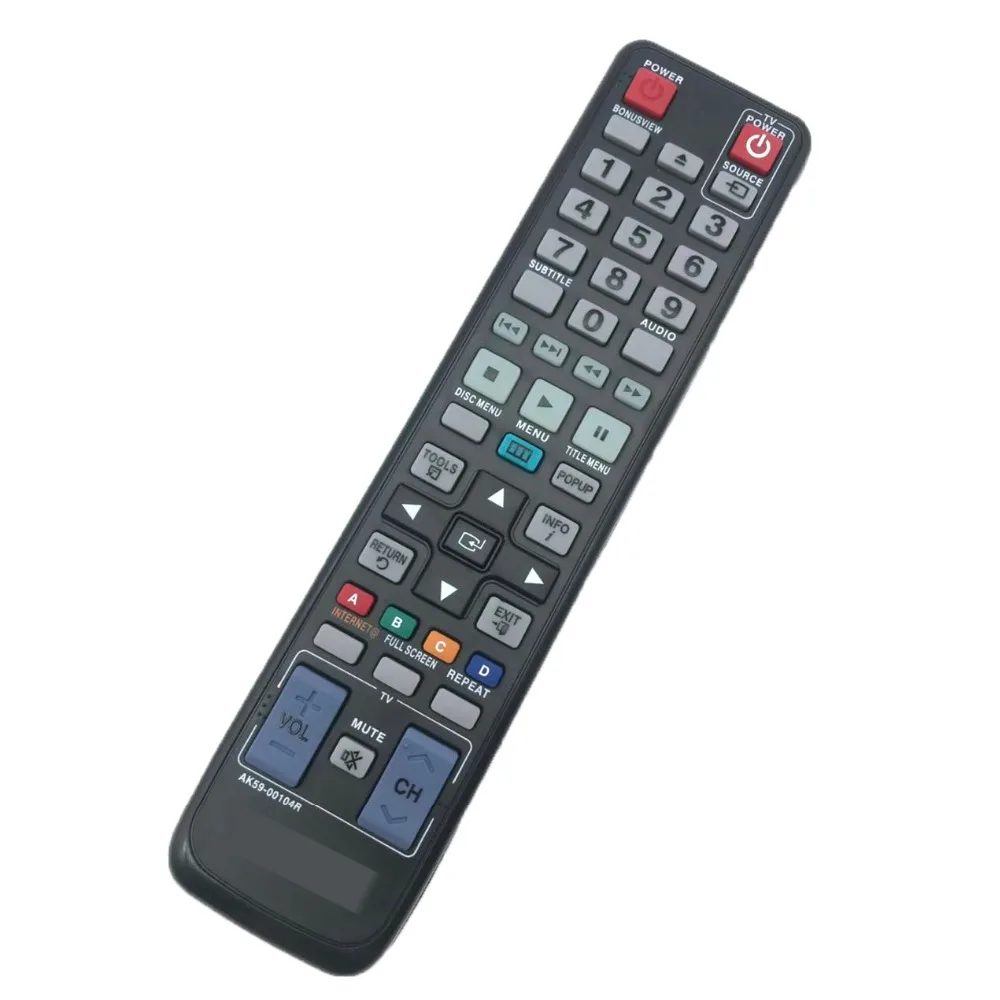 Nuovo Telecomando Ak59-00104R Per Samsung Bd-C7900 Bd-C7509 Bd-C7500 Bd-C6900 Bd-C6800 Bd-C6500 Bd-C5900 Lettore Blu-Ray