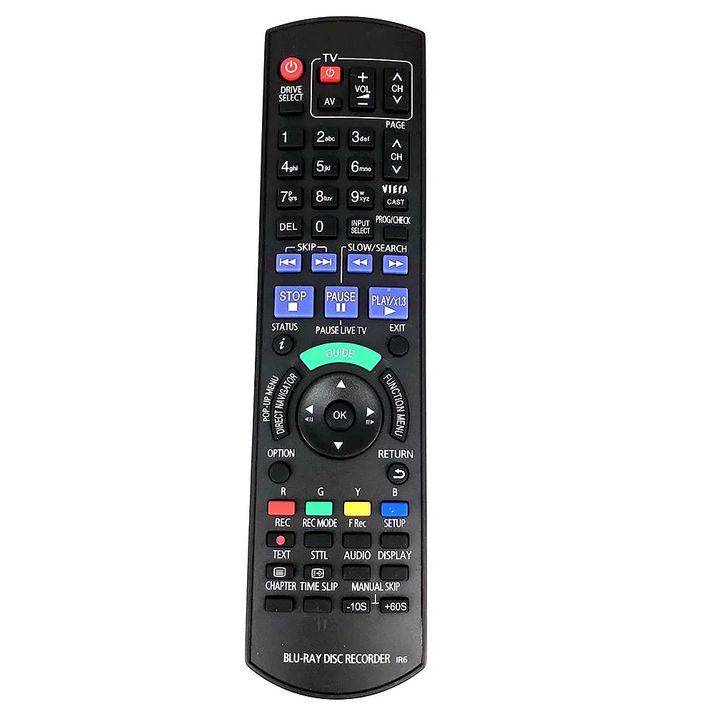 Nuovo N2Qayb000475 Per Panasonic Blu-Ray Lettore Dvd Disc Recorder Telecomando Dmr-Bw880 Dmr-Bw780 Dmr-Xw480 Fernbedineung