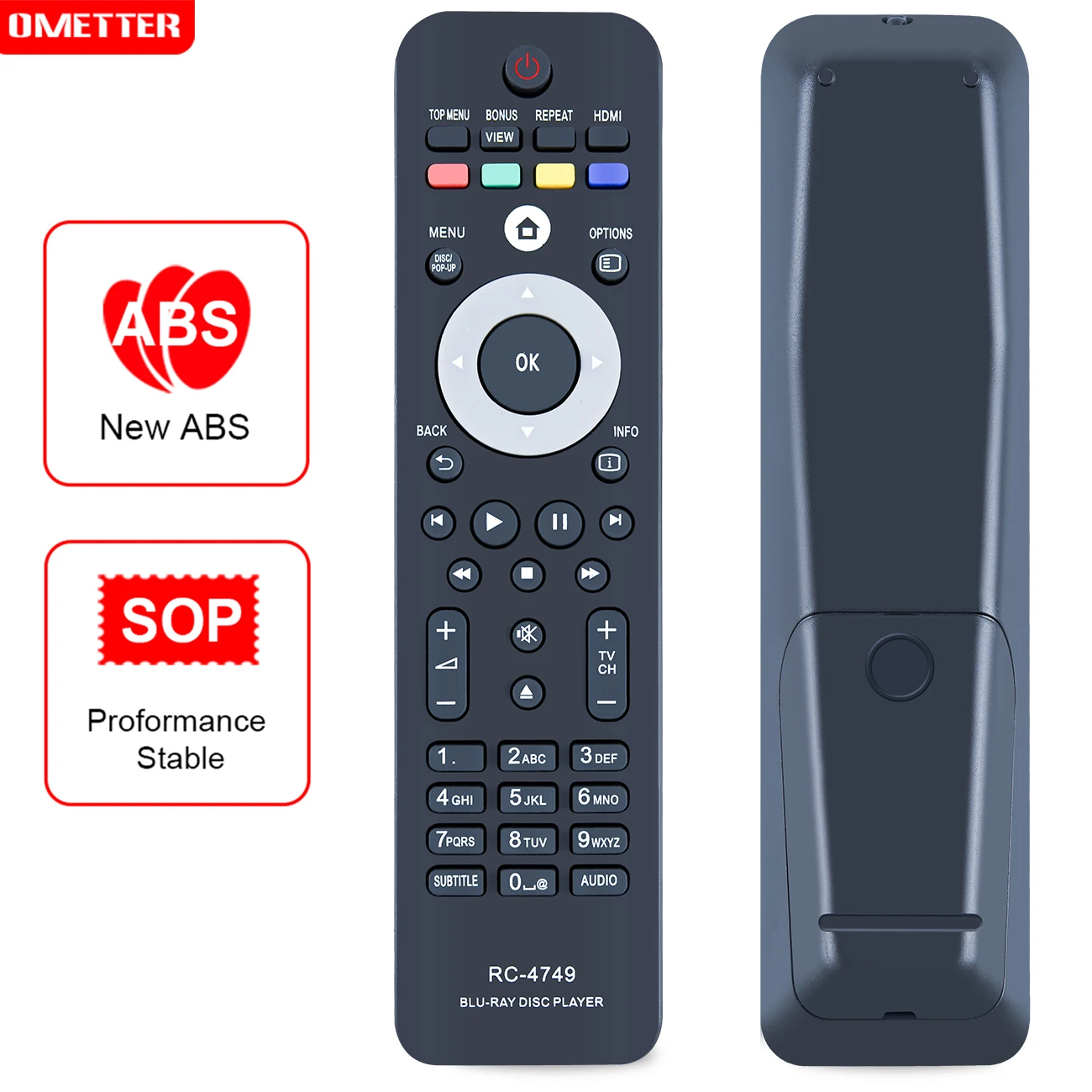 Originale Per Telecomando Per Lettore A Disco Blu-Ray Philips Rc4749 Rc-4749