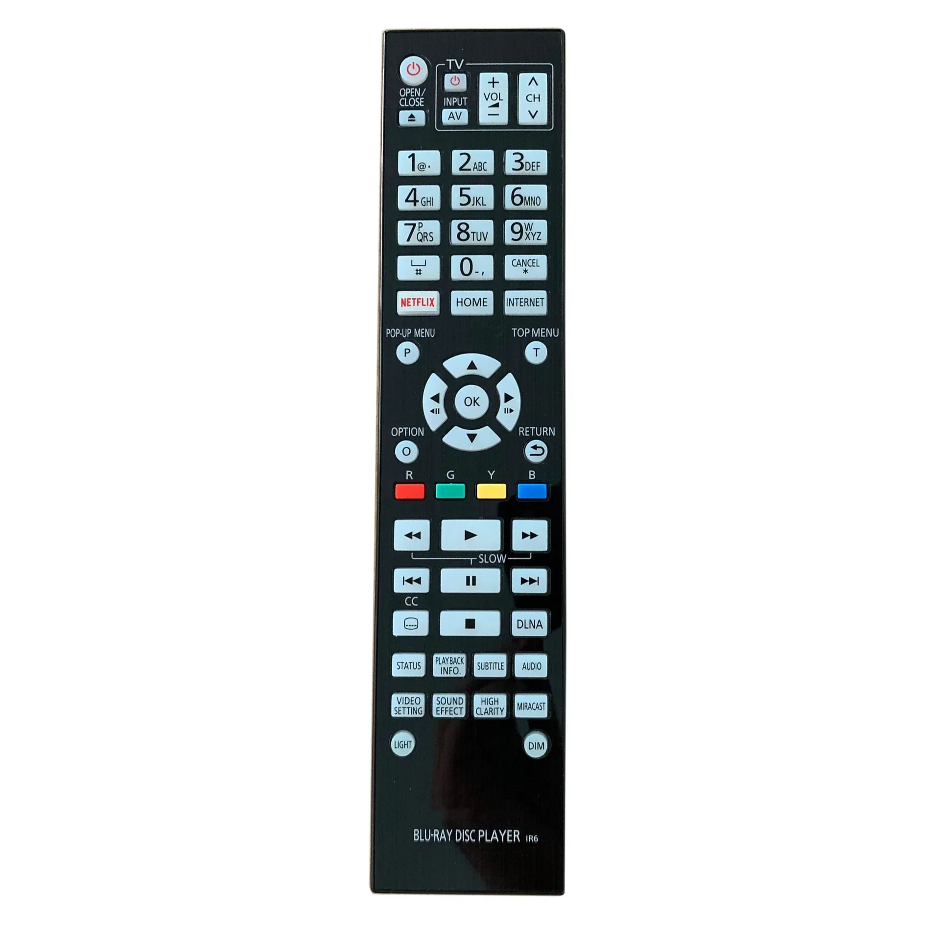Telecomando Originale Di Ricambio Per Panasonic Dp-Ub9000-K Dp-Ub9000Ebk Dp-Ub9000 Lettore Blu-Ray Disc Ultra Hd