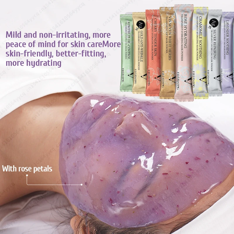 Idratante Salon Spa Soft Hydro Jelly Mask Powder Face Skin Care Whitening Rose Collagen Peel Off Maschera Jellymask Facciale In Gomma Fai Da Te