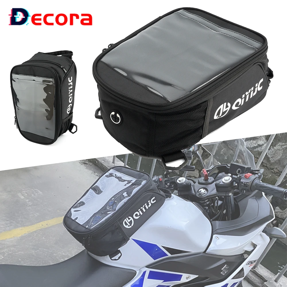 Moto Oil Fuel Tank Bag Borse Per Attrezzi Per Bmw Honda Ducati Kawasaki Yamaha Suzuki Aprilia Benelli Triumph Ktm Duke Sym Kymco Vespa
