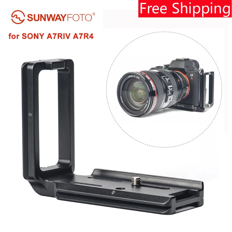 Sunwyayfoto Psl-A7Riv Testa Per Treppiede A Sgancio Rapido Arca Per Sony A7Riv A7R4 Accessori Dslr Montaggio Piastra A Sgancio Rapido