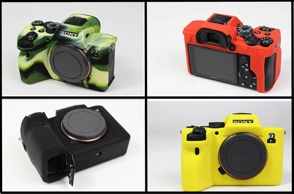 Custodia In Silicone Custodia Protettiva Per Fotocamera Custodia Per Fotocamera Novità Per Sony A7 Iiii A7R4 A7R Mark 4 A7M4 4 Colori
