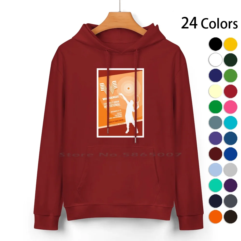 Whataburger Junior Invitational-Infinite Jest Maglione Con Cappuccio In Puro Cotone 24 Colori Infinite Jest David Foster Wallace Hal