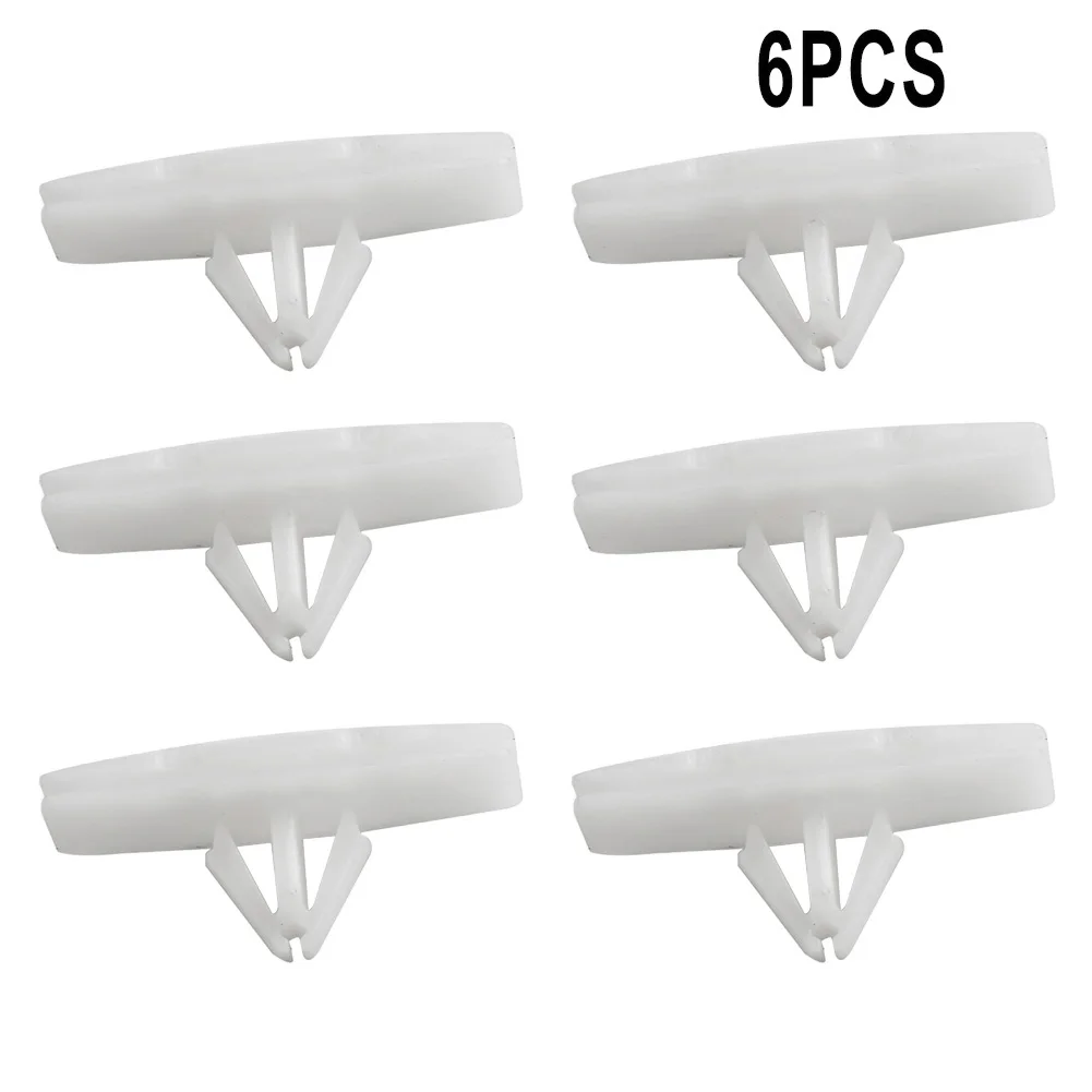 6Pcs Fender Flare Clip Di Fissaggio Per Jeep Wrangler Jl 2018 -2020 Per Gladiator 2020 White Auto Acesssories