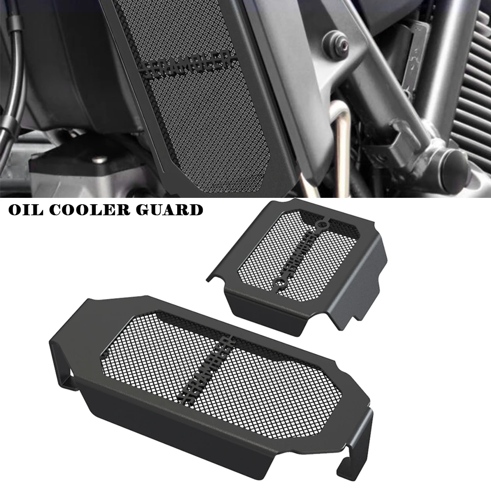 Per Ducati Scrambler Nightshift 2021 2022 Night Shift Accessori Moto Radiatore Olio Guard Guard E Raddrizzatore Guard Cover Set