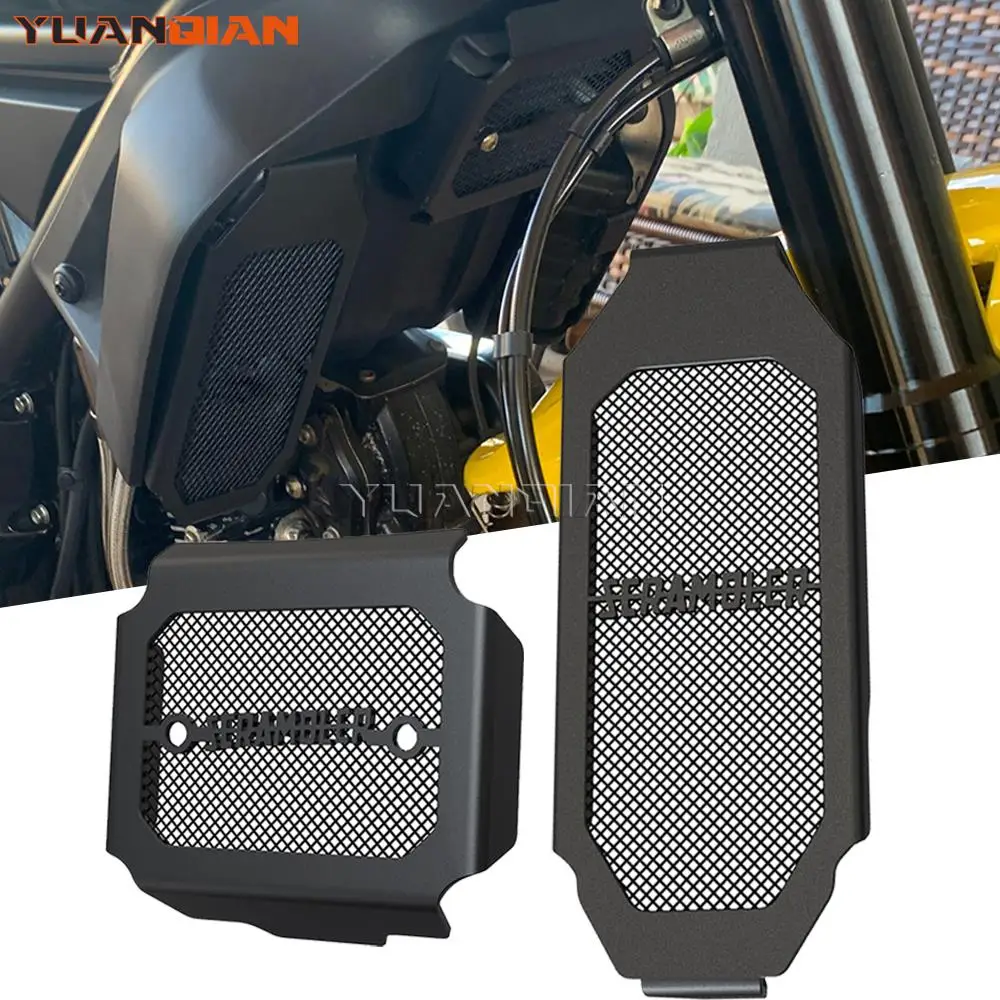Per Ducati Scrambler Desert Sled Nightshift Icon Dark Classic Icon Moto Radiatore Griglia Guard Oil Cooler Protection Cover