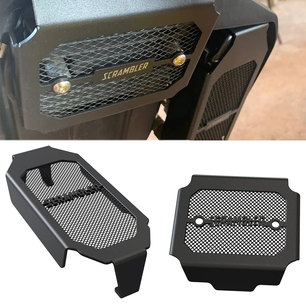 Per Ducati Scrambler Full Throttle Mach 2.0 Street Classic Nightshift Raddrizzatore Guard Oil Cooler Guard Griglia Di Copertura Protector