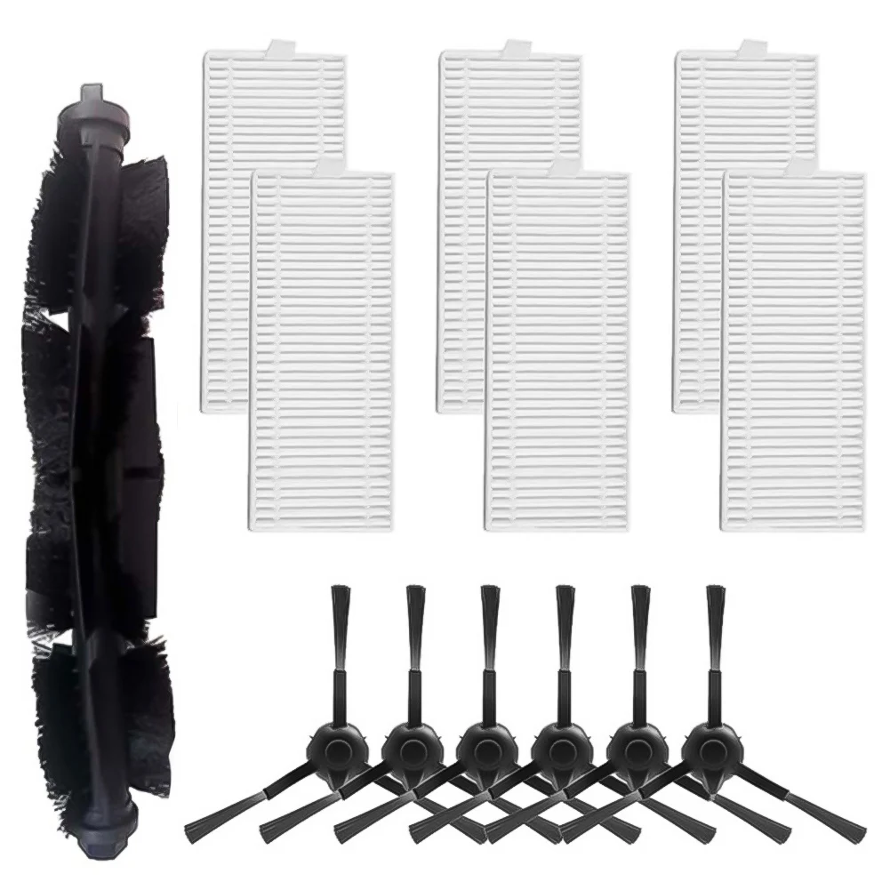 Kit Filtro Spazzola Rullo Spazzola Laterale Per Tapo Rv30 Plus Per Tapo Rv30 Per Tapo Rv10 Plus Per Sostituzione Aspirapolvere Tapo Rv10