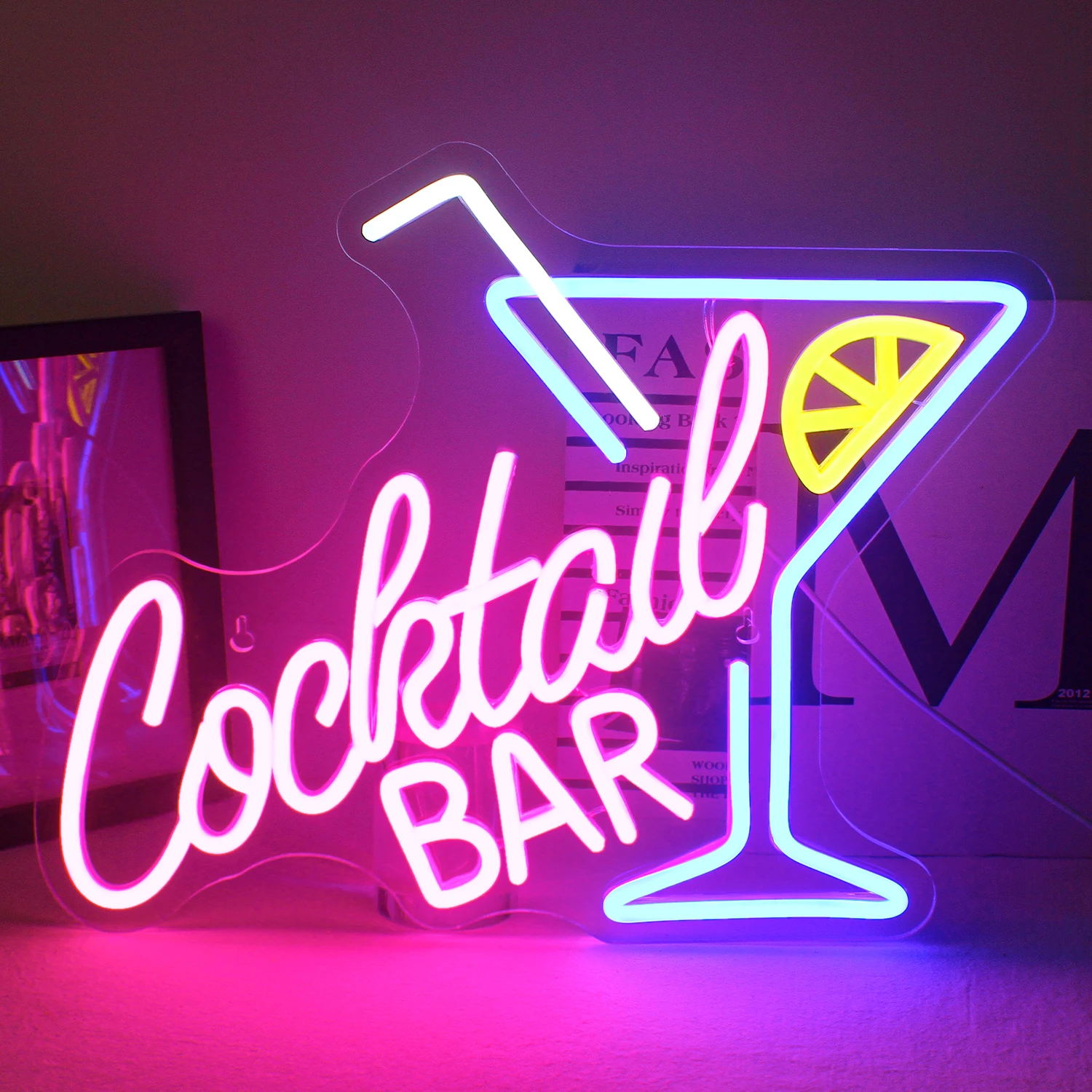 Cocktail Bar Led Neon Sign Art Wall Lights Per Beer Bar Decor Usb Powered Led Neon Light Per Party Pub Night Club Man Cave Decor