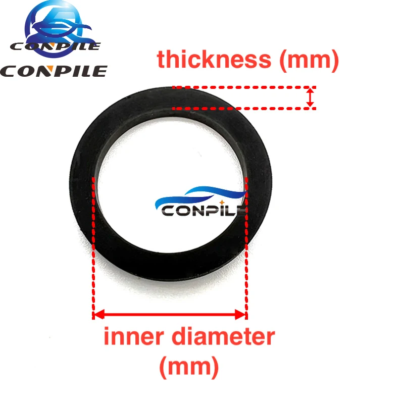 1Pc Idle Tire Wheel Belt Loop Anello In Gomma Folle Per Cassette Deck Recorder Tape Lettore Audio Stereo Per Akai Pinch Tire