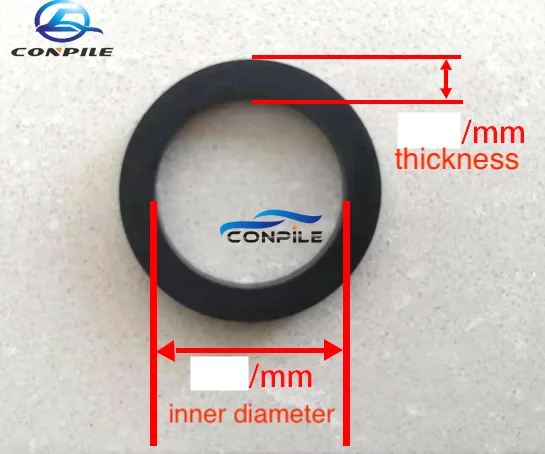 1Pc Anello Di Gomma Folle Anello Di Gomma Tenditore Anello Di Gomma Per Registratore Di Cassette Deck Lettore Audio Stereo Per Akai Pizzico Pneumatico