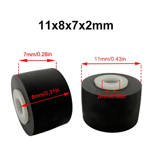 1 Pz Pulley Gomma Pizzico Rullo Puleggia Per Jvc Cassette Deck Movimento Audio Registratore A Nastro Aziona Accessori Per Cassette