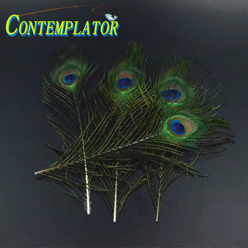 8Pcs Fly Tying Piume Del Pavone Herl Fantasia Stelle Filanti E Wet & Salmon Flies Coda Di Pavone Occhio Capelli Fly Corpi Ali Di Materiali