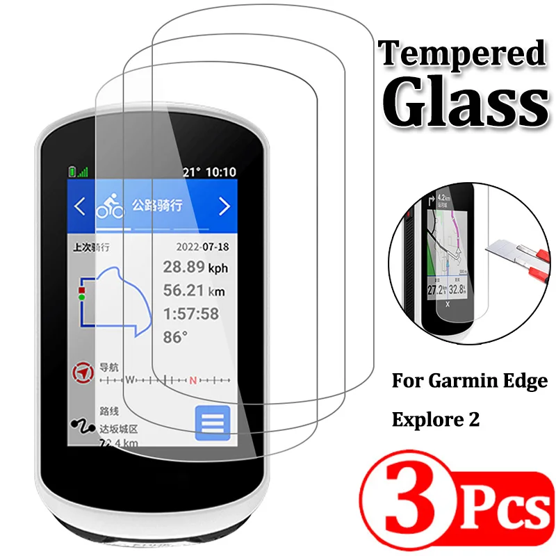 Per Garmin Edge Explore 2 Pellicola Salvaschermo In Vetro Temperato Trasparente Per Garmin Edge Explore 2 Smart Navigation Computer