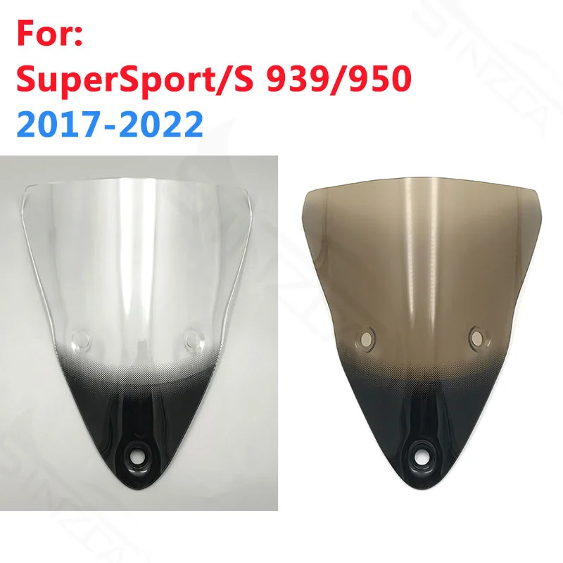 Gradient Colour For Ducati 939 950 Supersport Supersport 939S 950S Super Sport S 2017-2022 Windshield Windscreen Wind Deflectors
