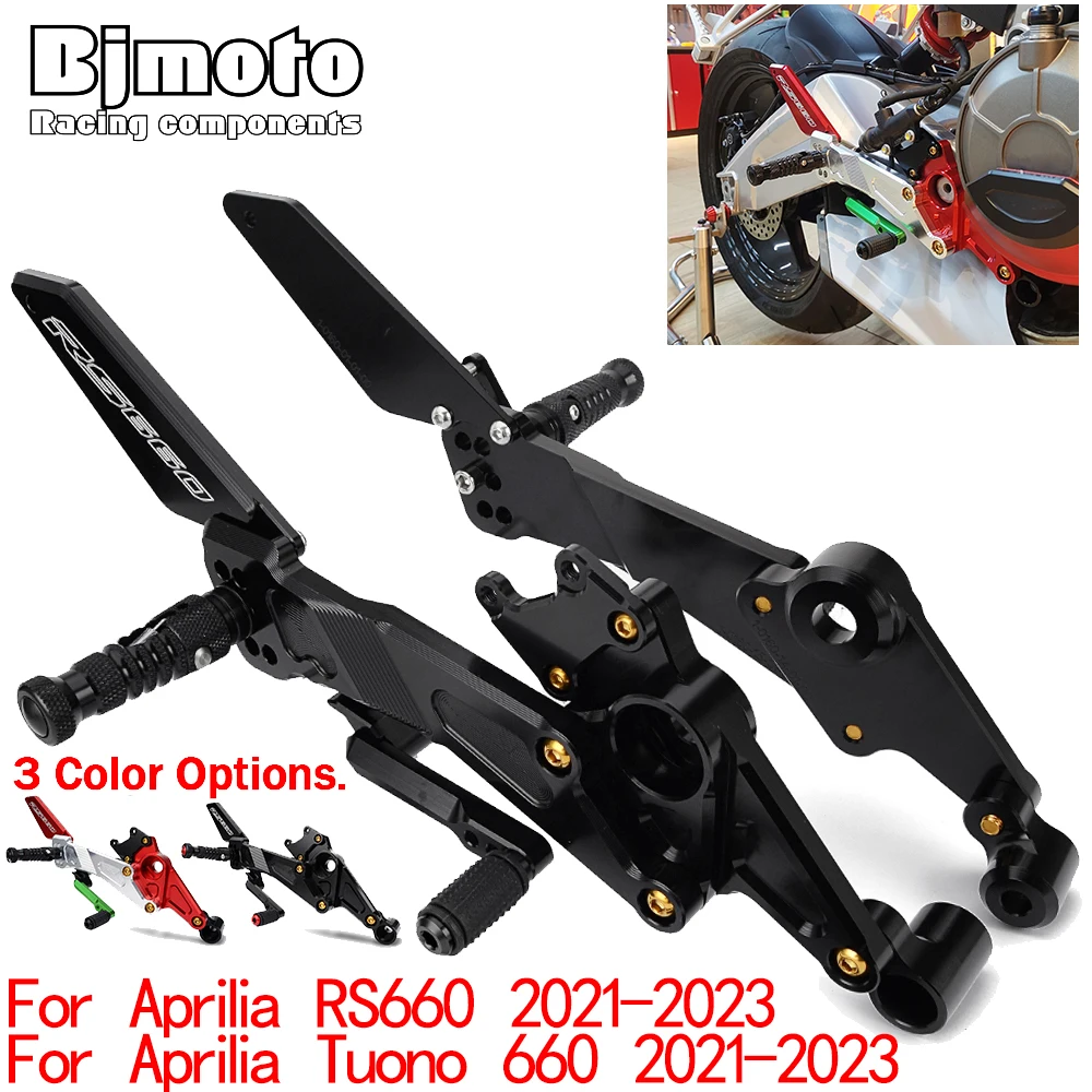Per Aprilia Rs660 Tuono 660 Rs 660 Rs-660 Tuono660 Tuono-660 2021 2022 2023 Pedane Regolabili In Alluminio Per Moto