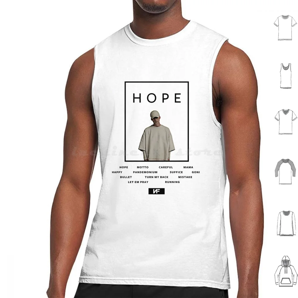 Nf Hope Album Art Canotte Stampa Cotton Nf Nf Hope The Search Clouds Nate Tempration Nf Clouds Quotes Drifting Nf