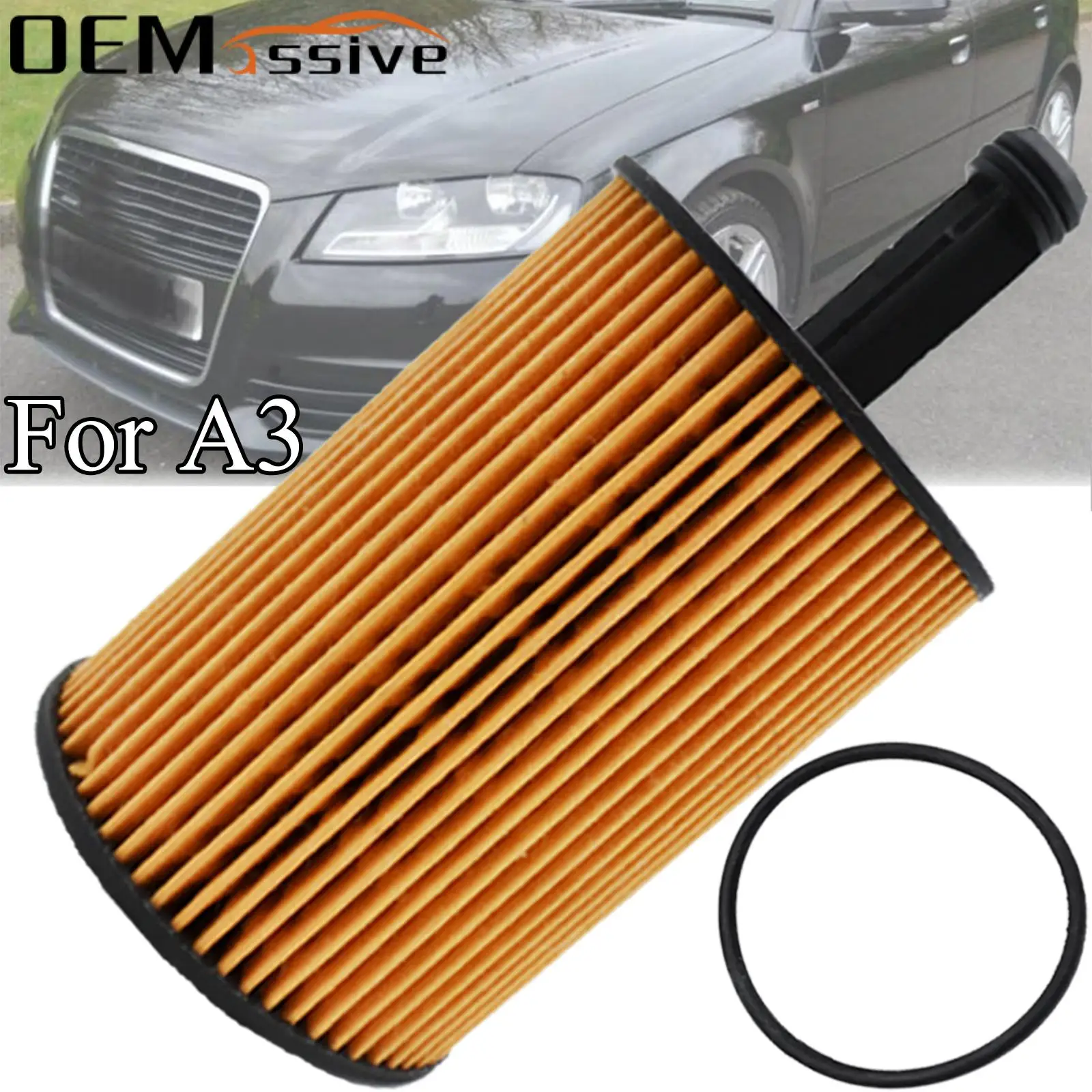 Filtro Olio Per Audi A3 8P 2003 - 2011 2012 2013 Bkc Bkd Bmn Acquista Bmj Bls Azv Cbab 1896Cc 1968Cc 3189Cc 1.9 2.0 Tdi 3.2 Motore V6