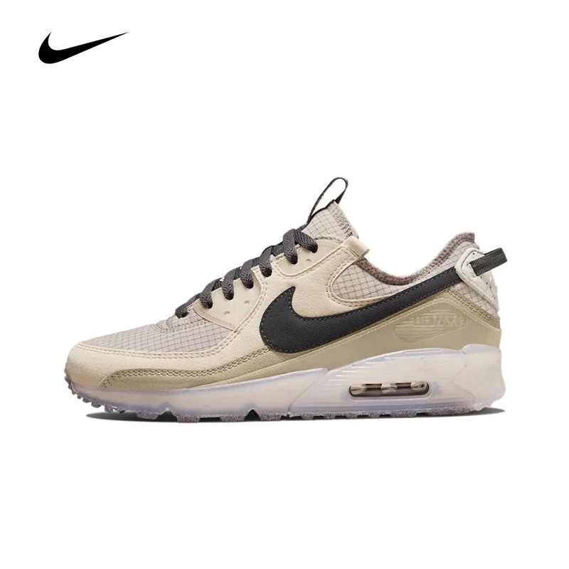 Original Nike Air Max 90 Terrascape 'Rattan' Scarpe Da Corsa Da Uomo Resistenti All'Usura Assorbimento Degli Urti Sneakers Kaki Dh4677-200