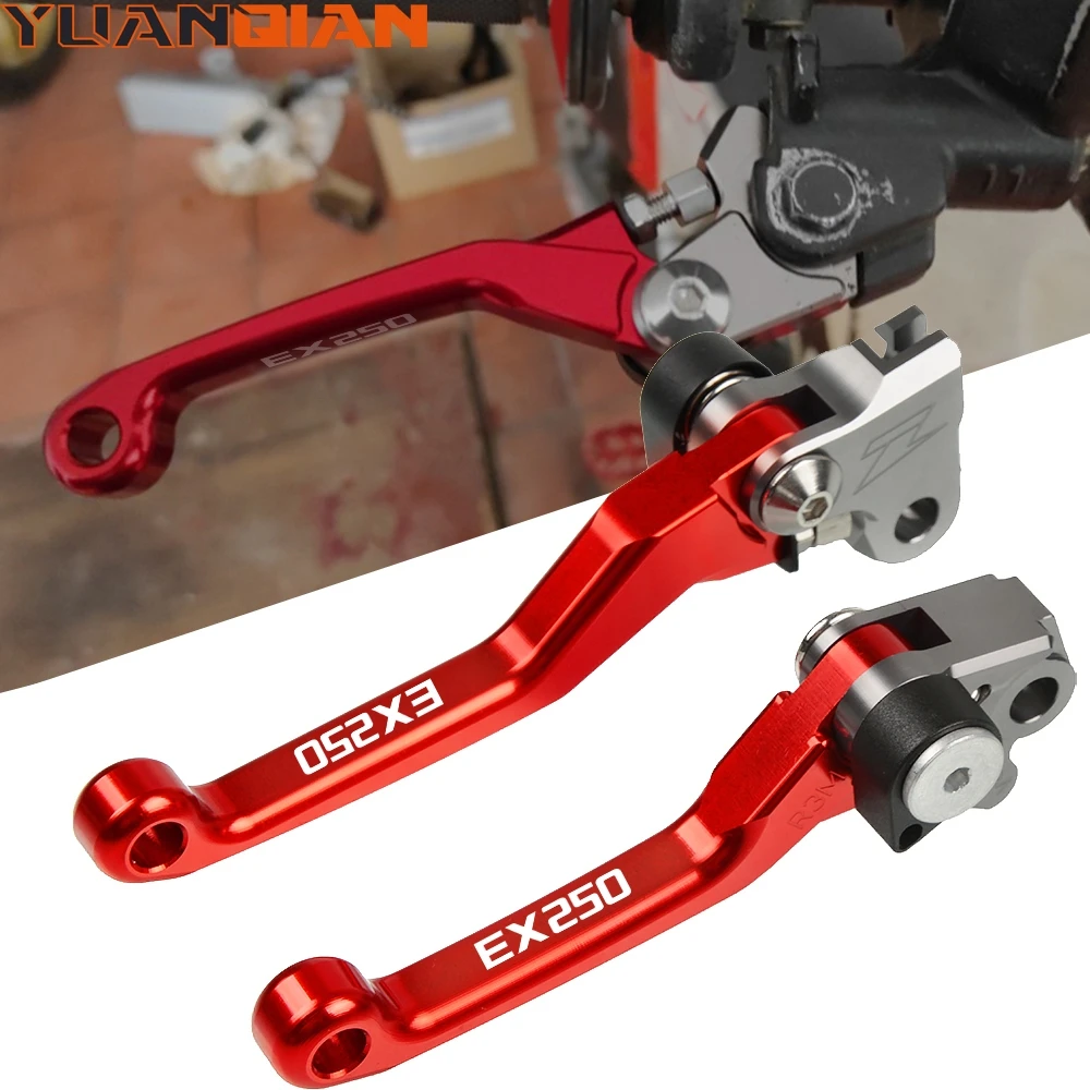Ex 250 Moto Cnc Perno Freno Frizione Maniglie Leve Motorcoss Dirt Bike Pit Leva Freno Per Gas Gas Gas Ex250 2017 2018