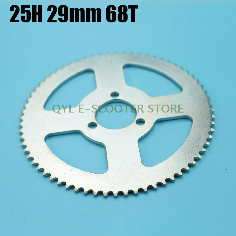 68T 25H Rear Chain Sprocket 68 Teeth 29 Mm For Mini Moto Atv Quad Dirt Pit Pocket Bike 47Cc 49Cc