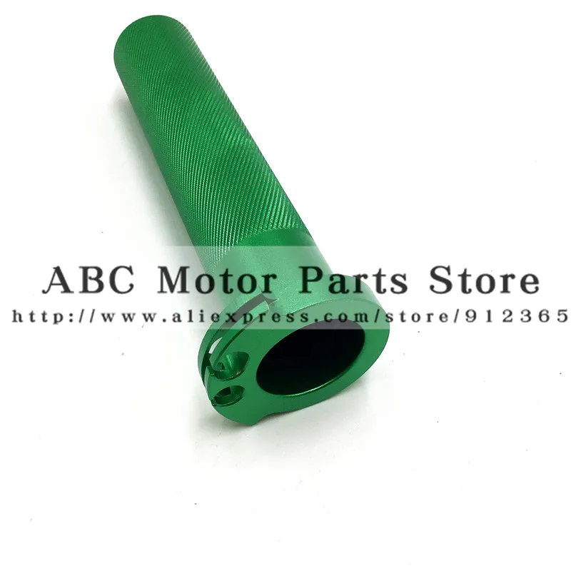 Tubo Dell'Acceleratore Twister Billet In Lega Cnc Fit Klx Crf Kxf 4-Stroke 250 Off Road Motorcross Racing Dirt Bike Parts Green