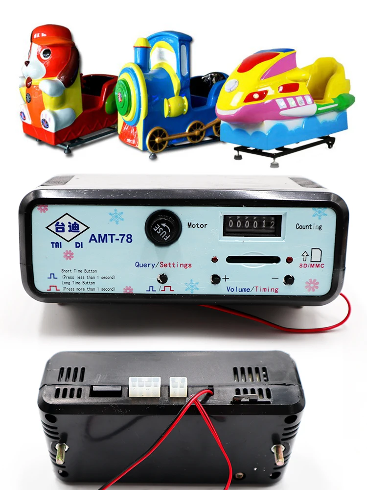 12 Foro Kiddie Rides Macchina Del Gioco Controller Kiddie Rides Scatola Di Controllo, Coin Operated Giochi