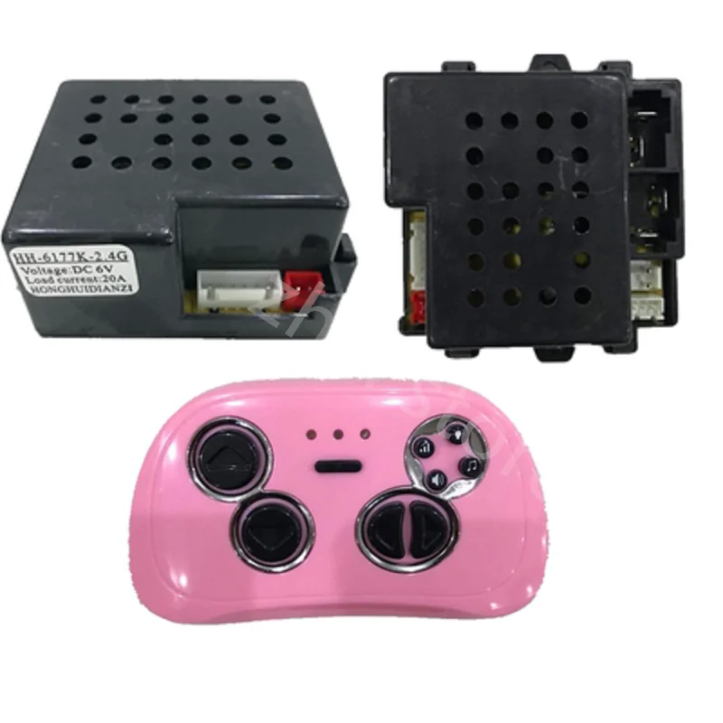 Per Bambini Auto Elettrica Hh-6177 Telecomando Hh-6177K-2.4G Ricevitore 6V Controller Della Scheda Madre Accessori